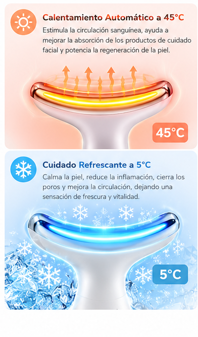 DEMONIX - Masajeador Facial Eléctrico