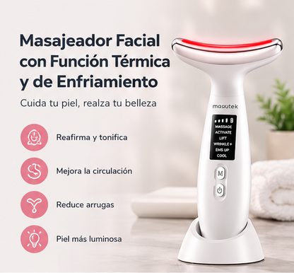 DEMONIX - Masajeador Facial Eléctrico