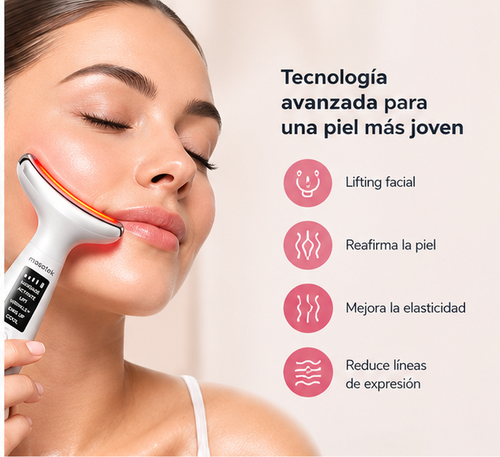 DEMONIX - Masajeador Facial Eléctrico